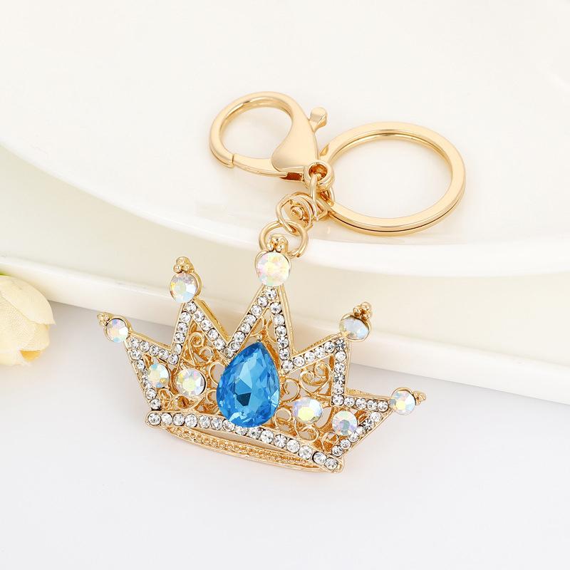 Keychains Creative Crystal Crown Keychain For Women Fashion Metal Diamond Rhinestone Pendant Bag Ornament Keyring Gift Jewelry Accessories
Keychains Creative Crystal Crown Keychain For Women Fashion Metal Diamond Rhinestone Pendant Bag Ornament Keyring Gift Jewelry Accessories