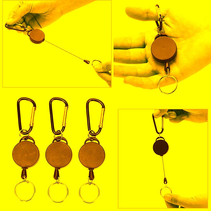 Keychains 5Styles 60/74/75cm Retractable Keyring Metal Wire Keychain Clip Pull Recoil Sporty Key Ring Anti Lost ID Card Holder Chain
Keychains 5Styles 60/74/75cm Retractable Keyring Metal Wire Keychain Clip Pull Recoil Sporty Key Ring Anti Lost ID Card Holder Chain