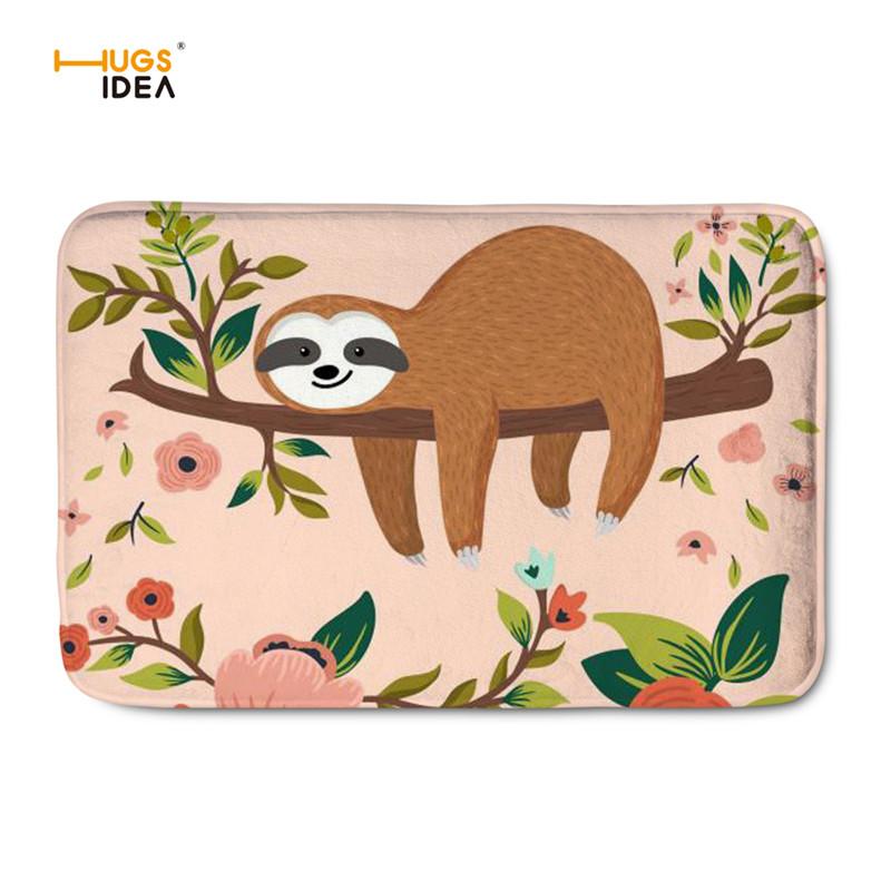 HUGSIDEA Cartoon Sloth 3D Print Home Decor Carpets Outdoor Entrance Door Carpet Non-slip Flannel Mats Rugs for Bathroom Kitchen, H7409cn
HUGSIDEA Cartoon Sloth 3D Print Home Decor Carpets Outdoor Entrance Door Carpet Non-slip Flannel Mats Rugs for Bathroom Kitchen, H7409cn