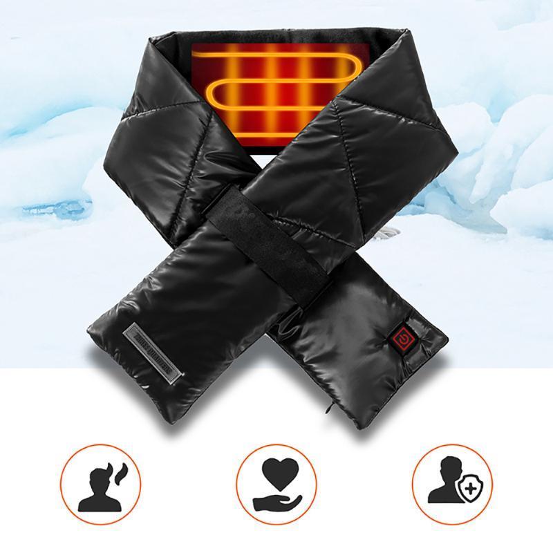 Autumn Winter New USB Heated Thermal Scarf Men&Women Waterproof Heating Scarf For Winter Skiing Hiking Cycling Warm Neckerchief1, Black
Autumn Winter New USB Heated Thermal Scarf Men&Women Waterproof Heating Scarf For Winter Skiing Hiking Cycling Warm Neckerchief1, Black
