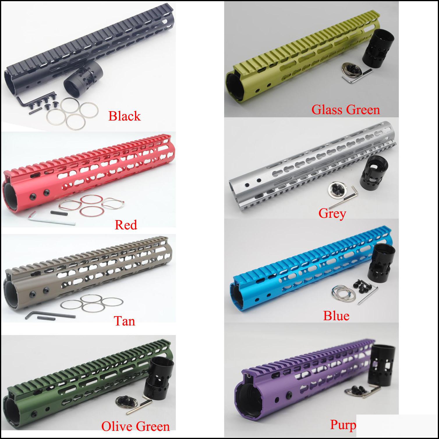 Others Tactical Accessories Gear 9 Colors 12 Inch Tralight Keymod Handguard Rail Float Mount Systems For Ar-15 / M4 M16 .223/5.56 Drop Deliv
Others Tactical Accessories Gear 9 Colors 12 Inch Tralight Keymod Handguard Rail Float Mount Systems For Ar-15 / M4 M16 .223/5.56 Drop Deliv