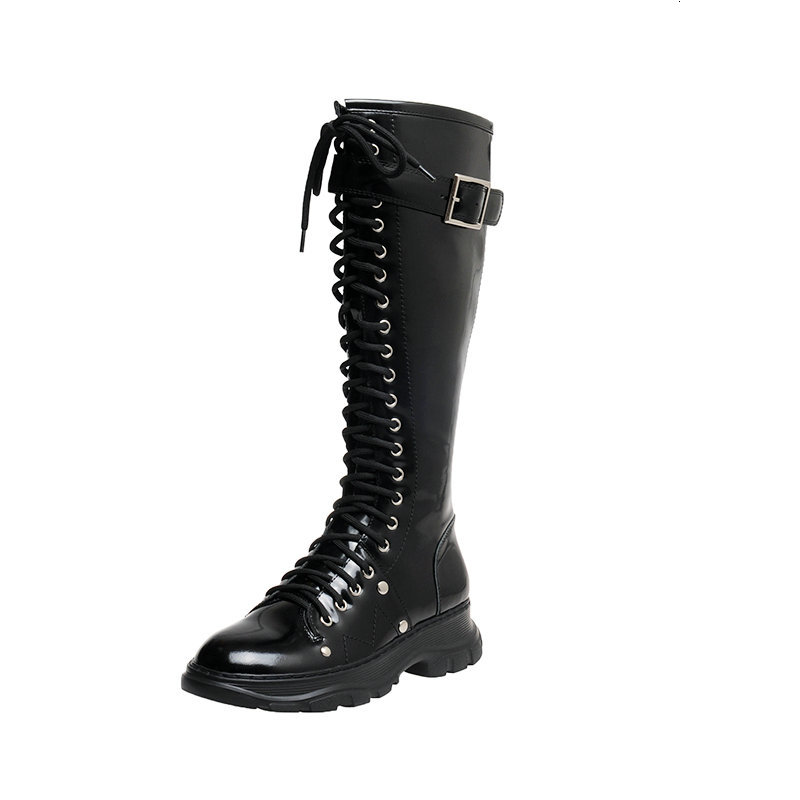 2021 New Autumn Winter Genuine Leather Warm Side Cross Tied Women Round Toe Flat Knee High Boots 5d5m, Black
2021 New Autumn Winter Genuine Leather Warm Side Cross Tied Women Round Toe Flat Knee High Boots 5d5m, Black