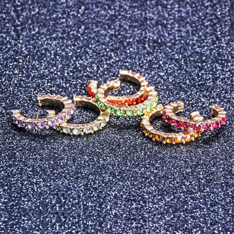 KOMi New Fashion Rhinestone Crystal C Style Ear Bone Clip Set Colorful Sweet Round Geometric Earrings Set for Women E02261
KOMi New Fashion Rhinestone Crystal C Style Ear Bone Clip Set Colorful Sweet Round Geometric Earrings Set for Women E02261