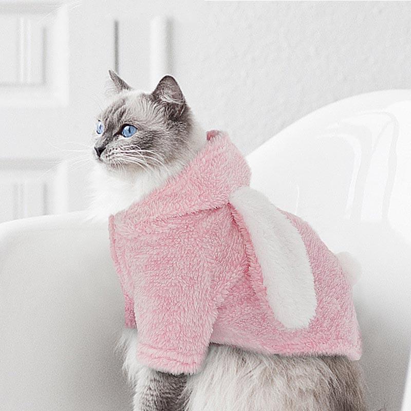 Double Layer Suede Big Ears Cat Dog Coat -XXL Keep Warm Cute Pet Fleece Double Feet Clothes for Small Dogs Girls Stuff, Gray
Double Layer Suede Big Ears Cat Dog Coat -XXL Keep Warm Cute Pet Fleece Double Feet Clothes for Small Dogs Girls Stuff, Gray