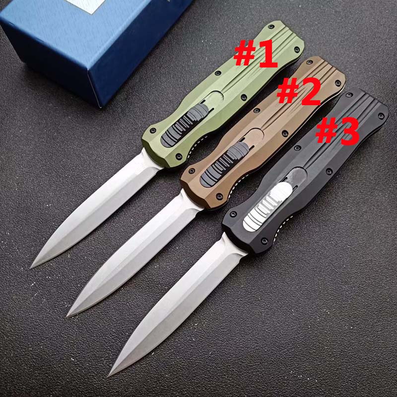 Mic Bench BM 3320 Double Action Automatic Knife Out The Front Rocket UT85 C07 A16 Outdoor Hunting Survival Tactical Self Defense ZT Pocket Auto knives BM42 Ludt CQC7
Mic Bench BM 3320 Double Action Automatic Knife Out The Front Rocket UT85 C07 A16 Outdoor Hunting Survival Tactical Self Defense ZT Pocket Auto knives BM42 Ludt CQC7