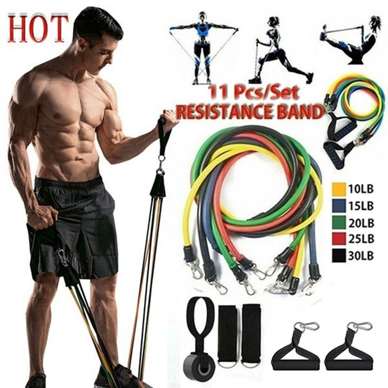 11pcs/set Pull Rope Fitness Exercises Resistance Bands Latex Tubes Excerciser Body Training Yoga Home Workouts Equipment
11pcs/set Pull Rope Fitness Exercises Resistance Bands Latex Tubes Excerciser Body Training Yoga Home Workouts Equipment