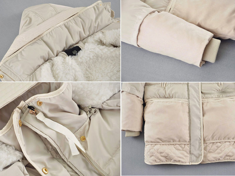 Ftlzz 2019 Winter Women's Jackets Cotton Coat Padded Long Slim Hooded Parkas Female Plus Size Warm Wool Jacket Outwear Clothing T200319