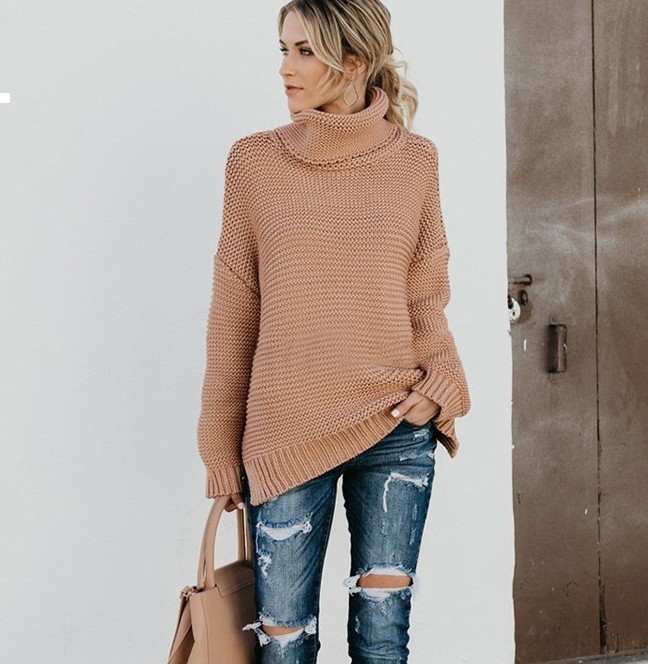 New New 2021 Style Fall and Winter Thick Sleeve Long Turtleneck Pullover Sweater Women's Clothes A10b GEOF, Khaki.
New New 2021 Style Fall and Winter Thick Sleeve Long Turtleneck Pullover Sweater Women's Clothes A10b GEOF, Khaki.