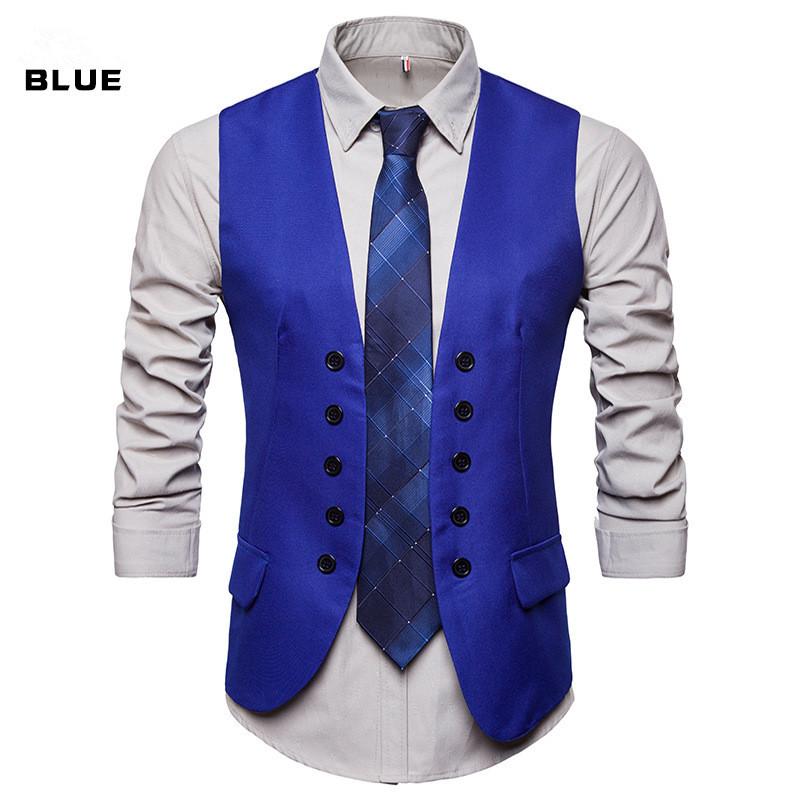 Waistcoat men's suit vest wedding groom best man formal suit vest men's business casual double breasted chaleco hombre, Navy
Waistcoat men's suit vest wedding groom best man formal suit vest men's business casual double breasted chaleco hombre, Navy