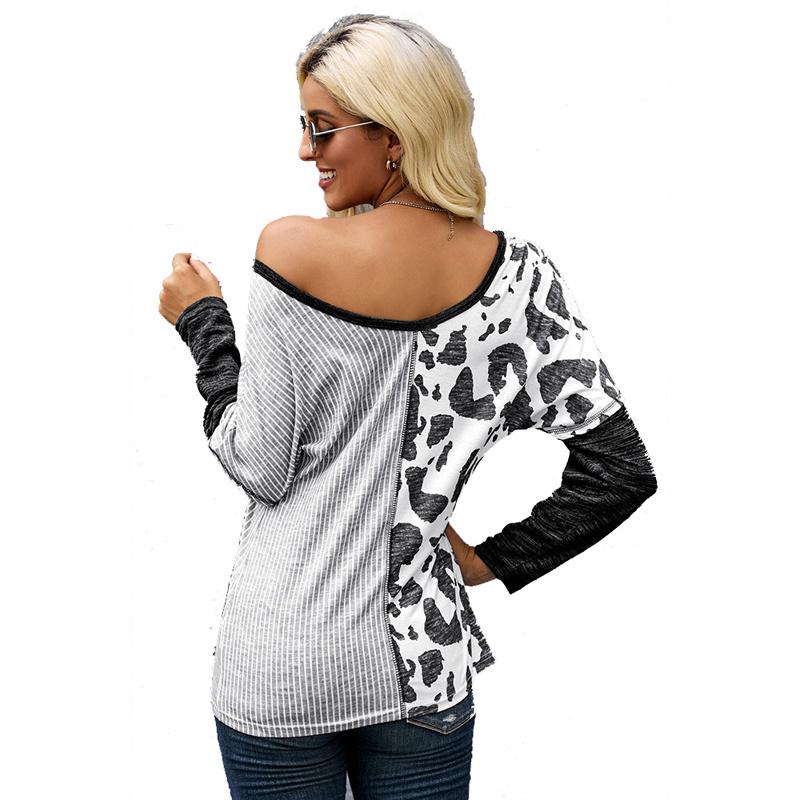 New Autumn Winter Woman Tshirt Sexy Deep V Vintage Long Sleeve Top Patchwork Aesthetic Shirt Fashion Women' Fall Clothing 2021, Gray
New Autumn Winter Woman Tshirt Sexy Deep V Vintage Long Sleeve Top Patchwork Aesthetic Shirt Fashion Women' Fall Clothing 2021, Gray