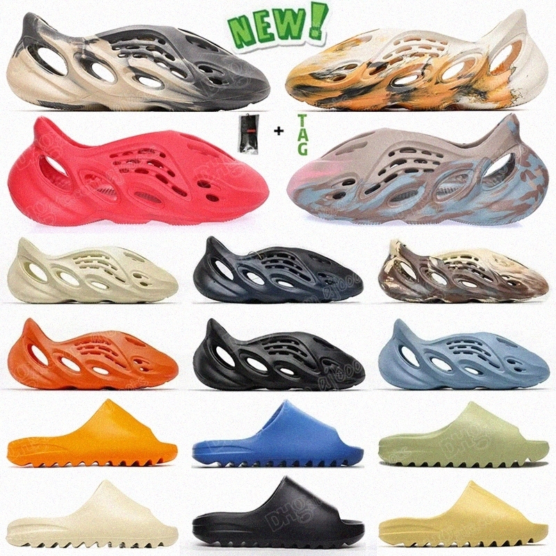 

Designer Comfortable Slides Slide Slipper Foam rnnr Earth Brown MXT Moon Grey Soot Core sliders Slippers Cream Yellow women mens Sandals sneaker, I need look other product