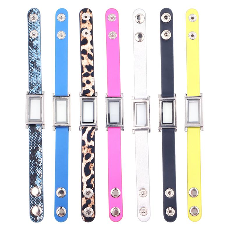 1pcs Rectangle Floating Glass Locket Single Wrap thick PU Leather Bracelets Wristband With 10pcs Charms Jewelry Christmas gifts
1pcs Rectangle Floating Glass Locket Single Wrap thick PU Leather Bracelets Wristband With 10pcs Charms Jewelry Christmas gifts