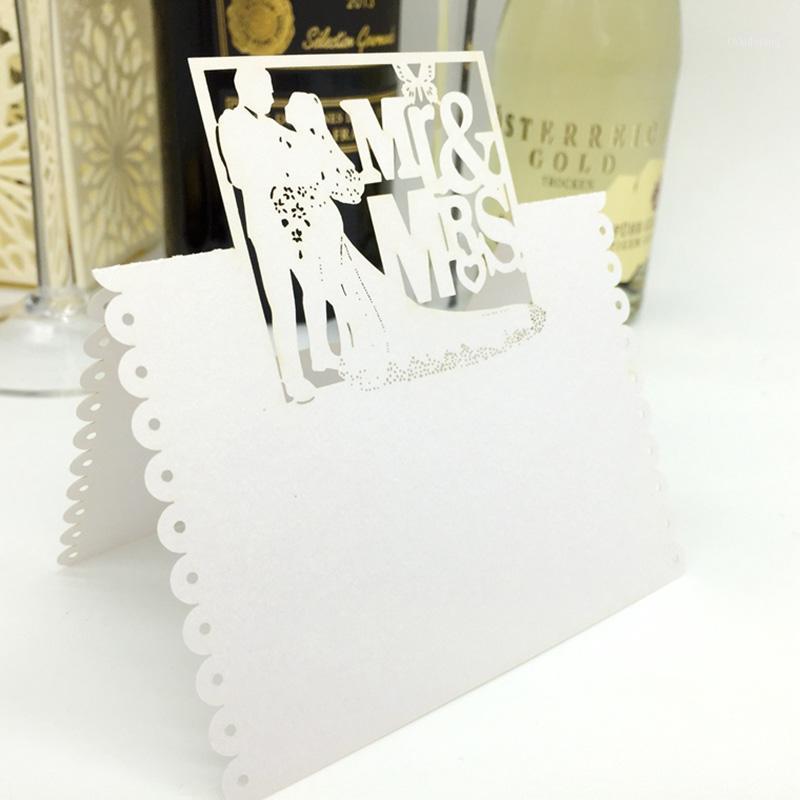 100pcs White Laser Cut Lovers Bride And Groom Mr&Mrs DIY Table Name Place Cards Wedding Decoration Event Party Supplies Decor1
100pcs White Laser Cut Lovers Bride And Groom Mr&Mrs DIY Table Name Place Cards Wedding Decoration Event Party Supplies Decor1
