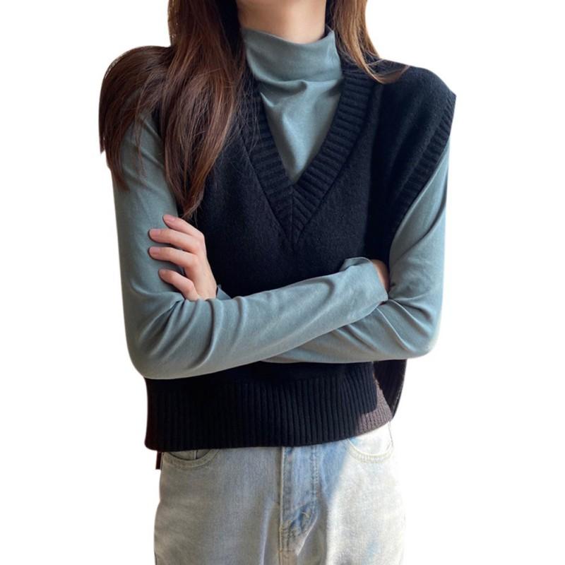 Korean Version Of The Small Fragrant Wild Loose Hedging V-neck Knit Vest Loose V-neck Sweater, Beige
Korean Version Of The Small Fragrant Wild Loose Hedging V-neck Knit Vest Loose V-neck Sweater, Beige