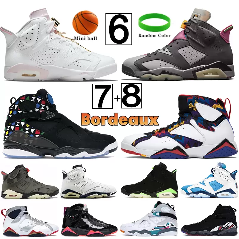 2022 University Blue 6 6s men basketball shoes 7 7s bordeaux UNC DMP White Barely Rose 8 8s aqua Quai 54 Mint Foam Mens women sneakers, 70
2022 University Blue 6 6s men basketball shoes 7 7s bordeaux UNC DMP White Barely Rose 8 8s aqua Quai 54 Mint Foam Mens women sneakers, 70