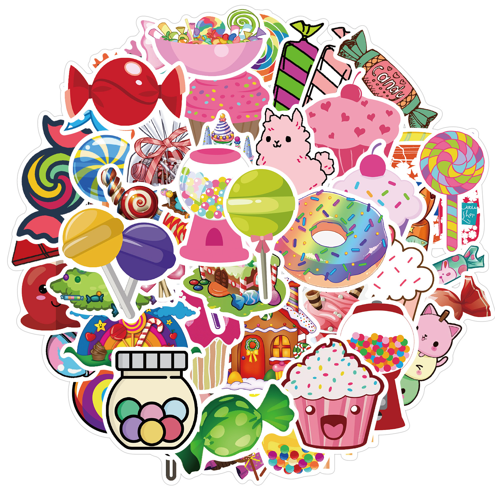 50 PCS Mixed Car Stickers Colorful Candy Cakes For Skateboard Laptop Helmet Pad Bicycle Bike Motorcycle PS4 Notebook Guitar PVC Fridge Decal, Multi colors
50 PCS Mixed Car Stickers Colorful Candy Cakes For Skateboard Laptop Helmet Pad Bicycle Bike Motorcycle PS4 Notebook Guitar PVC Fridge Decal, Multi colors