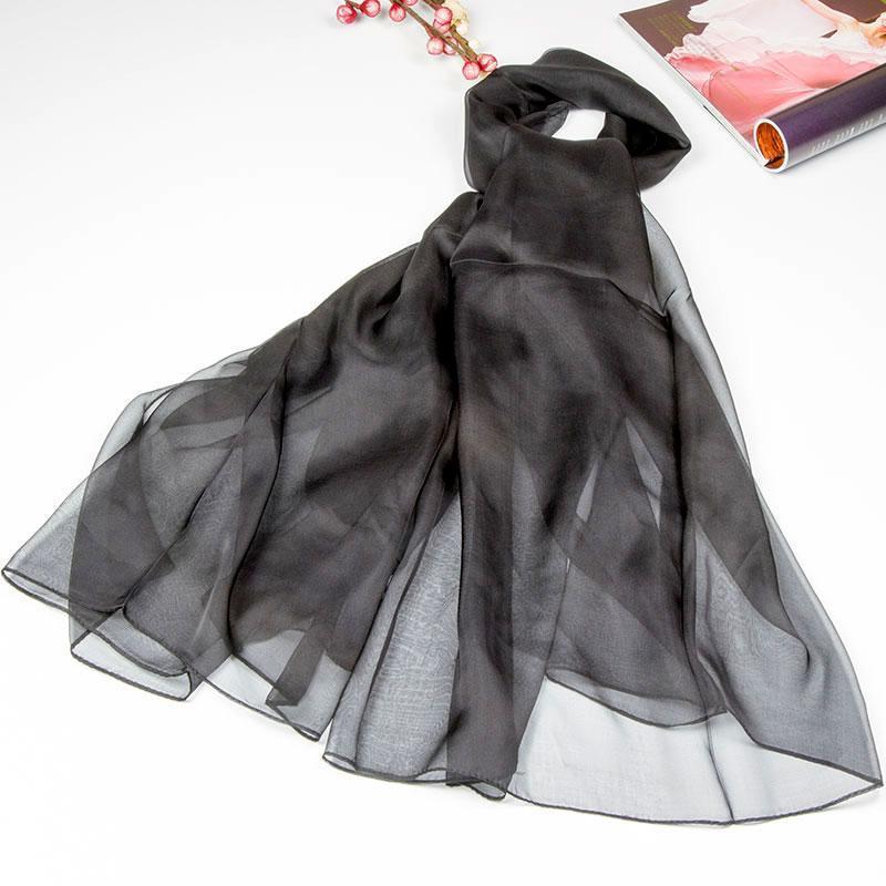 Pure Silk Scarf Women Scarf Female Silk Shawl Women's Natural Chiffon Large Size Solid Color Long Wrap for Women1
Pure Silk Scarf Women Scarf Female Silk Shawl Women's Natural Chiffon Large Size Solid Color Long Wrap for Women1