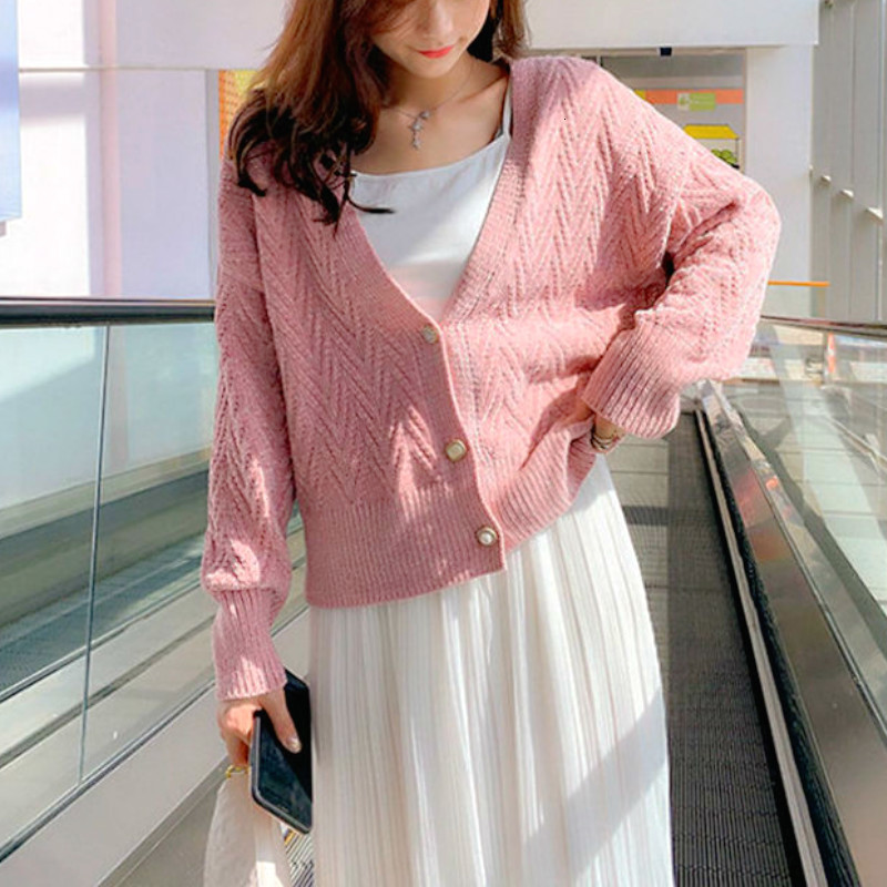 2021 New Knitted Light Cardigan Women Vintage Sweater Casual V-neck Long Sleeve Sweet Loose Korean Caedigan Women' Clothing Autumn Wc3z, Purple
2021 New Knitted Light Cardigan Women Vintage Sweater Casual V-neck Long Sleeve Sweet Loose Korean Caedigan Women' Clothing Autumn Wc3z, Purple