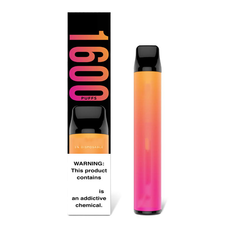 1600 Puff Sigarette Vaper Desechable pen e cigarette Disposable Vape 850mah battery Vaporizer Pods Device 6.5ml Capacity cigarrillos desechables
1600 Puff Sigarette Vaper Desechable pen e cigarette Disposable Vape 850mah battery Vaporizer Pods Device 6.5ml Capacity cigarrillos desechables