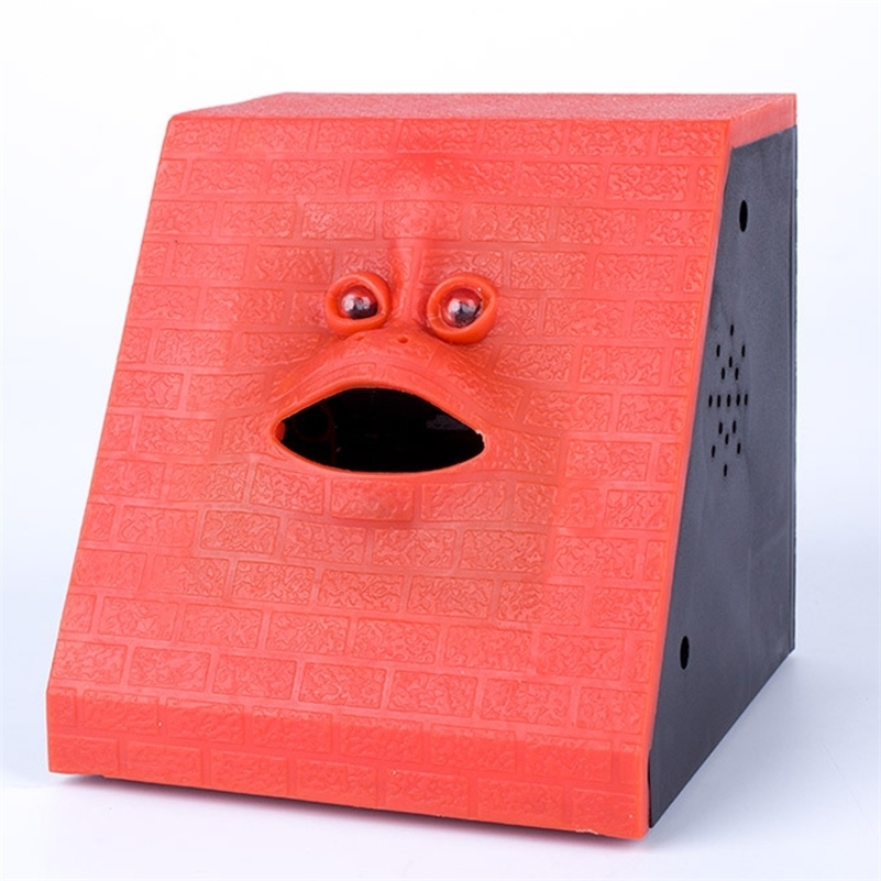 New Creative Piggy Bank Human Face Money Eating Box Saving Box Coins Box Money Coin Saving Bank For Children Gift Machine 2020 LJ201212
New Creative Piggy Bank Human Face Money Eating Box Saving Box Coins Box Money Coin Saving Bank For Children Gift Machine 2020 LJ201212