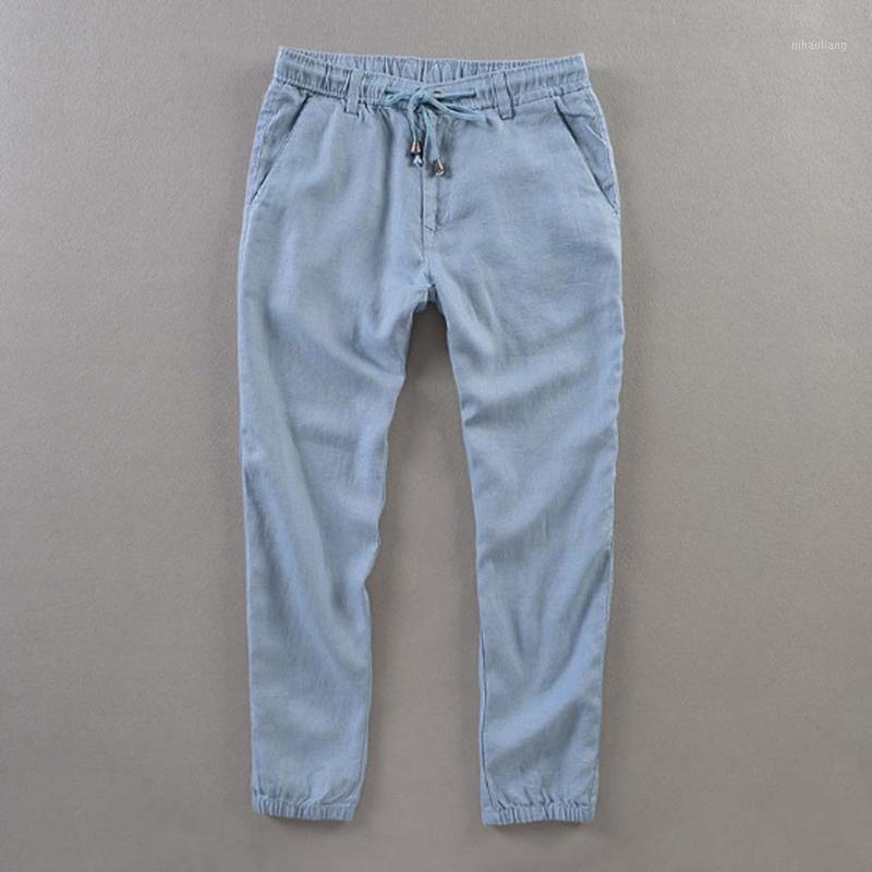 Men's Summer Casual Pants Natural 100%Linen Trousers White Linen Elastic Waist Straight Joggers Pants1, Sky blue
Men's Summer Casual Pants Natural 100%Linen Trousers White Linen Elastic Waist Straight Joggers Pants1, Sky blue