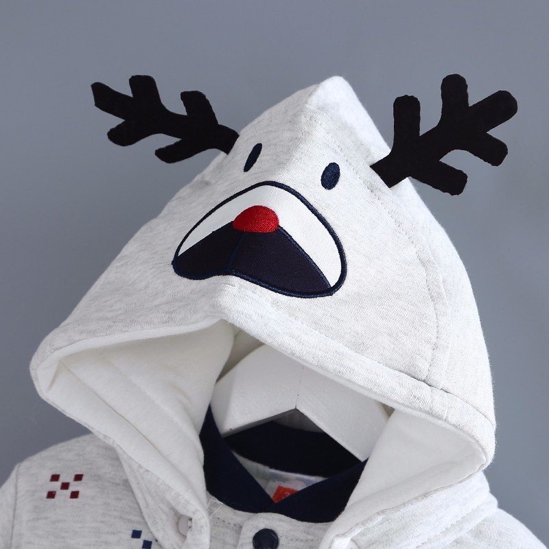 Spring Baby Boys Girls Clothing Cotton Newborn Baby Boy Rompers Winter Children Infant Christmas Clothes for 0-12 Months C0126