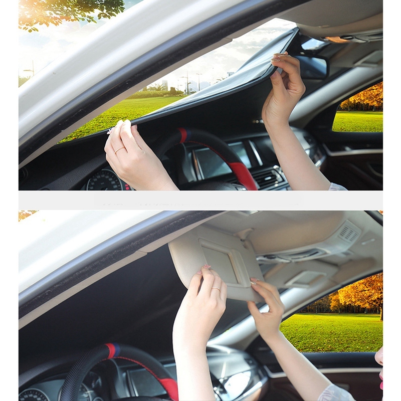 Front Windshield Sun Shade For Tesla Model3 2021 Car Block Anti-UV Visor Cover For Tesla Model 3 X Y S Sunshade Sun Visors
