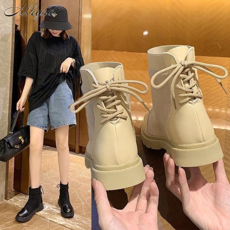 Spring And Autumn Boots Women Leather Cloth Breathable Single Comfortable British Style Short W313, Black
Spring And Autumn Boots Women Leather Cloth Breathable Single Comfortable British Style Short W313, Black