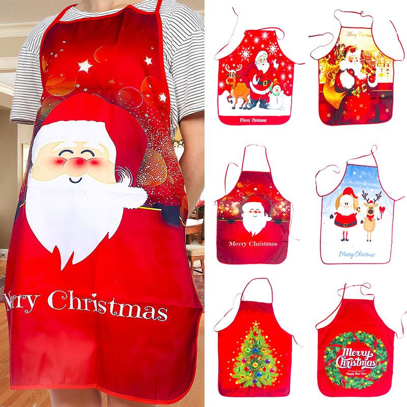 Aprons Kitchen Apron Christmas Wreath Santa Claus Xmas Tree Printing Adult Women Men Cooking Baking Home Cleaning Tools 
Aprons Kitchen Apron Christmas Wreath Santa Claus Xmas Tree Printing Adult Women Men Cooking Baking Home Cleaning Tools