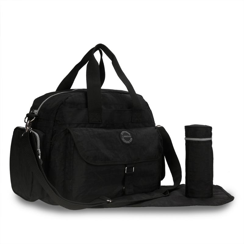Fashion Mummy Maternity Nappy Bag Large Capacity insulatedBaby Bag Travel mother Sports trip Waterproof Bags baby Change Pad, Black
Fashion Mummy Maternity Nappy Bag Large Capacity insulatedBaby Bag Travel mother Sports trip Waterproof Bags baby Change Pad, Black