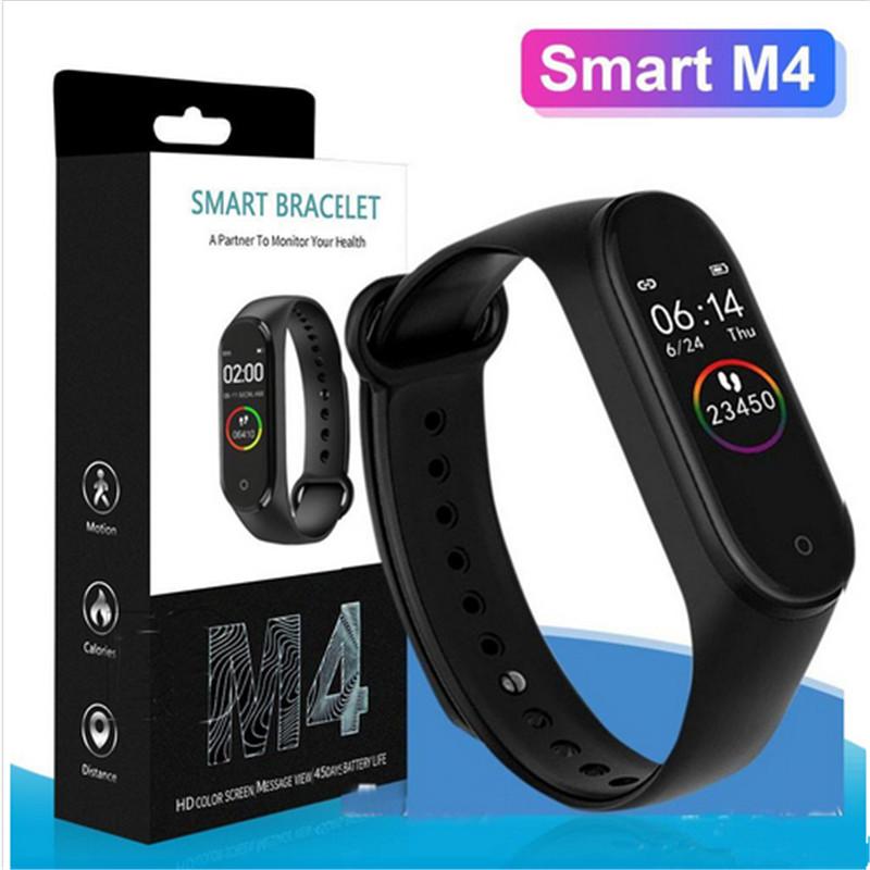 M4 Smart Band Watch With Fitness Tracker Bracelet Sports Heart Rate Sleep Tracker Smart Watch M4 BT Smart Wristbands от DHgate WW