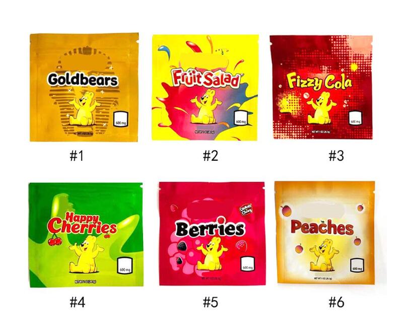 Ba ri bo Bags 90mmx90mm Resealable Edibles Goldbears Happy Cherries Berries Fruit Salad Fizzy Cola Peaches Empty Mylar Packaging
Ba ri bo Bags 90mmx90mm Resealable Edibles Goldbears Happy Cherries Berries Fruit Salad Fizzy Cola Peaches Empty Mylar Packaging