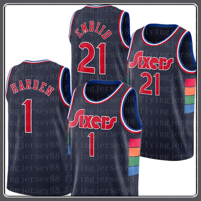 Jame 1 s Harden Joel 21 Embiid Jerseys Tyrese 0 Maxey City Basketball Jersey Allen 3 Iverson Shirt S M XL XXL 2022
Jame 1 s Harden Joel 21 Embiid Jerseys Tyrese 0 Maxey City Basketball Jersey Allen 3 Iverson Shirt S M XL XXL 2022