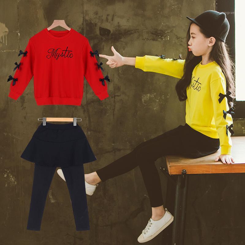 Girls Long Sleeve Clothing Sets 2pcs Suits (Tops+Skirt Pants) Spring Autumn Children Clothes Letter Hoody And Leggings Kids Sets1, Yellow
Girls Long Sleeve Clothing Sets 2pcs Suits (Tops+Skirt Pants) Spring Autumn Children Clothes Letter Hoody And Leggings Kids Sets1, Yellow