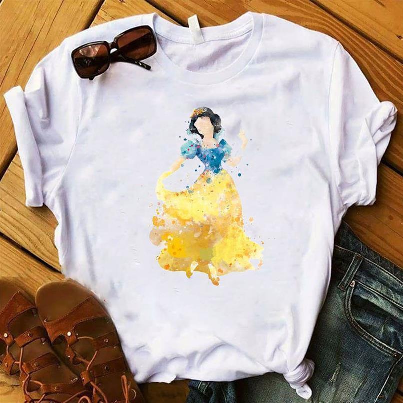 women lady t shirt mermaid princess printed tshirt ladies short sleeve loose tee shirt women female clothes graphic t-shirt, White
women lady t shirt mermaid princess printed tshirt ladies short sleeve loose tee shirt women female clothes graphic t-shirt, White