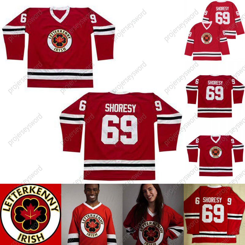Mens 2021 New Letterkenny Irish Jersey 69 SHORESY Red TV Series Letterkenny Ice Hockey Jerseys S-XXXL
Mens 2021 New Letterkenny Irish Jersey 69 SHORESY Red TV Series Letterkenny Ice Hockey Jerseys S-XXXL