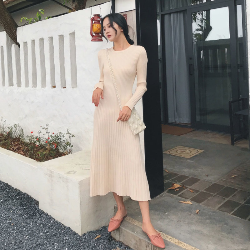 2021 New Women Autumn Winter A-line Sweater Elegant Knit Slim Midi Female N05s, Pink
2021 New Women Autumn Winter A-line Sweater Elegant Knit Slim Midi Female N05s, Pink