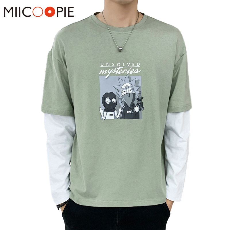 Fashion Men's Rick And Morty T Shirt Young Streetwear Baseball Stitching Long Sleeved Harajuku T-shirt For Male Brand Clothing X1214, White;black
Fashion Men's Rick And Morty T Shirt Young Streetwear Baseball Stitching Long Sleeved Harajuku T-shirt For Male Brand Clothing X1214, White;black