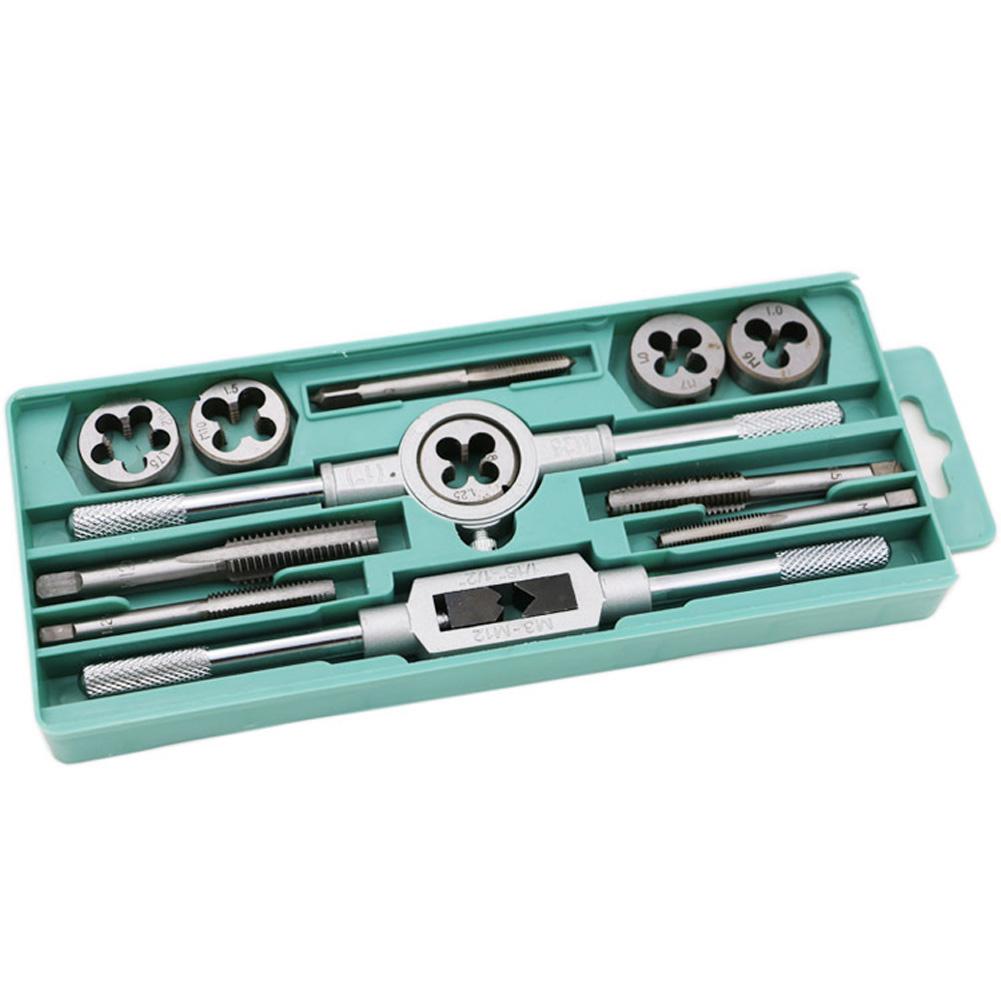 Litake Tap Die Set Screw Thread Plug Hand Tools Metric Hand Taps Die Set Screw Wrench Repair Recovery M3
Litake Tap Die Set Screw Thread Plug Hand Tools Metric Hand Taps Die Set Screw Wrench Repair Recovery M3