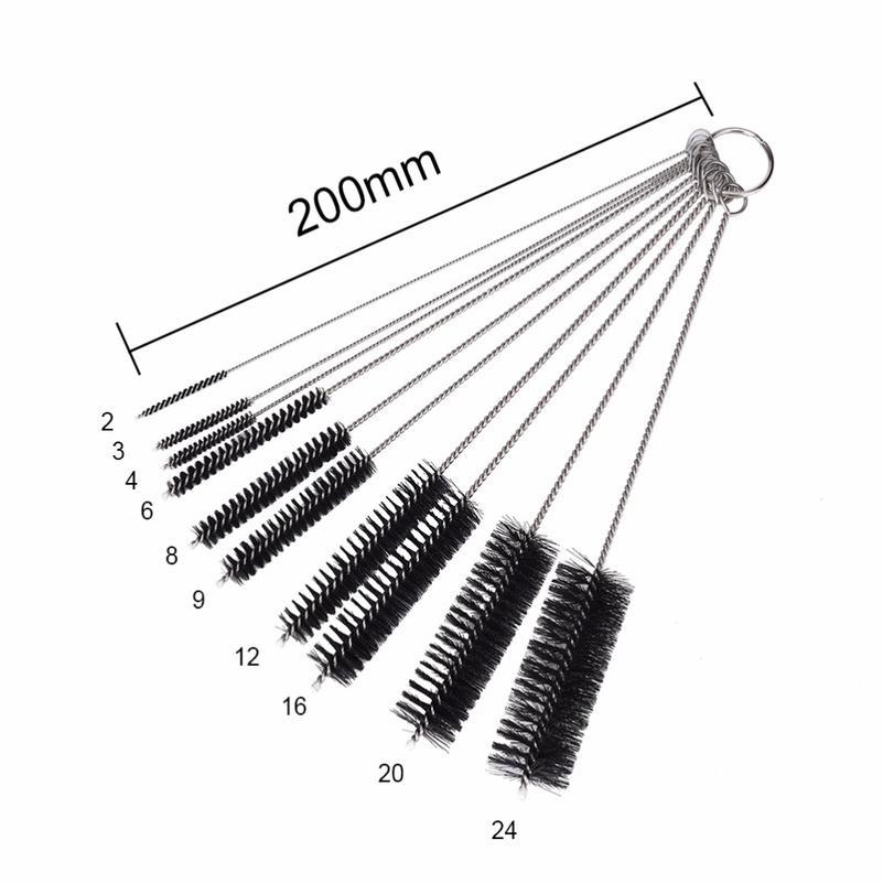 10pcs/set Stainless Steel Test Tube Cleaning Brushes Laboratory Supplies Baby Bottle Teapot Nozzle Cl bbyekF
10pcs/set Stainless Steel Test Tube Cleaning Brushes Laboratory Supplies Baby Bottle Teapot Nozzle Cl bbyekF