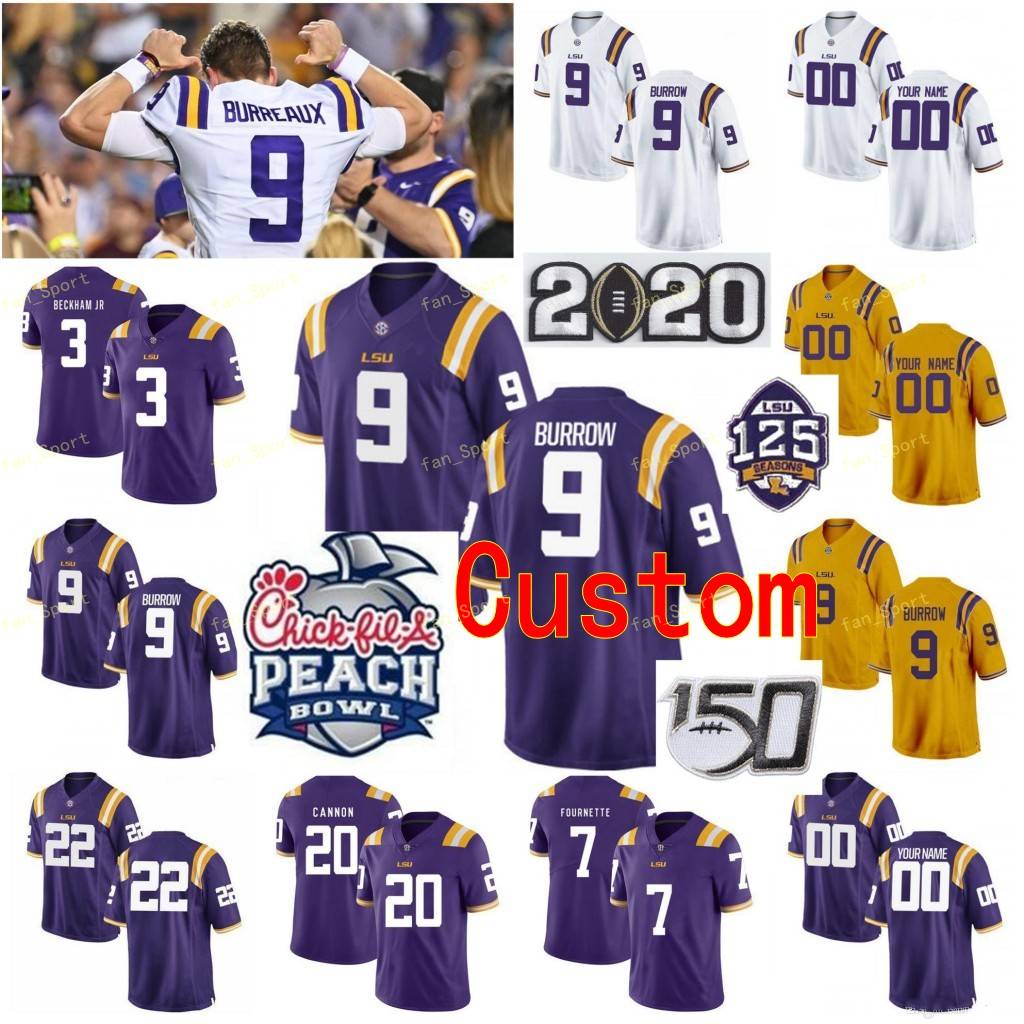 Custom LSU Tigers College Football Jerseys 1 Ja'Marr Chase 10 Stephen Sullivan 2 Justin Jefferson 20 Billy Cannon Youth Kids Stitched
Custom LSU Tigers College Football Jerseys 1 Ja'Marr Chase 10 Stephen Sullivan 2 Justin Jefferson 20 Billy Cannon Youth Kids Stitched