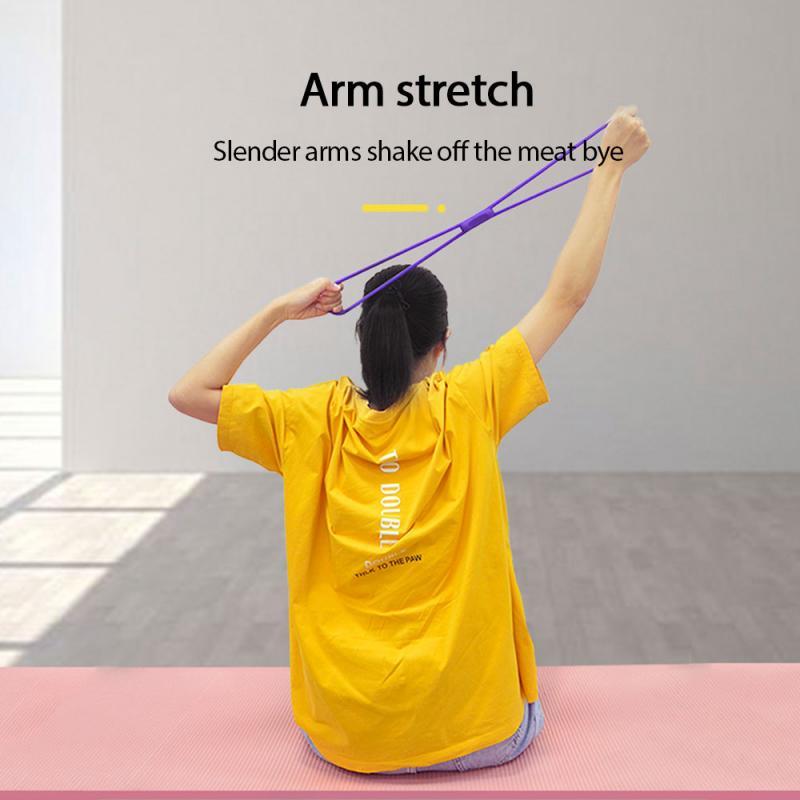 Yoga Belt figure 8 pull rope Anti-sports Belt Tension Fitness Yoga Silicone Exercise Resistance Band Fitness Equipment
Yoga Belt figure 8 pull rope Anti-sports Belt Tension Fitness Yoga Silicone Exercise Resistance Band Fitness Equipment