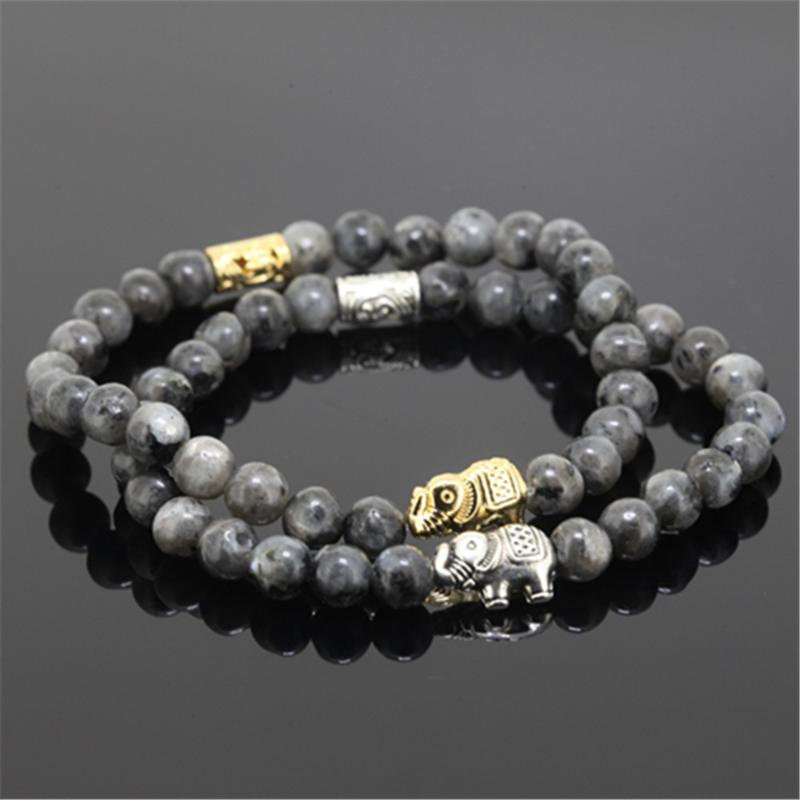 Charm Bracelets 1pcs High Quality Beaded Elephant Girl Bracelet Natural 6mm Round Iron Ore Stone Beads Women As Lucky Gift
Charm Bracelets 1pcs High Quality Beaded Elephant Girl Bracelet Natural 6mm Round Iron Ore Stone Beads Women As Lucky Gift