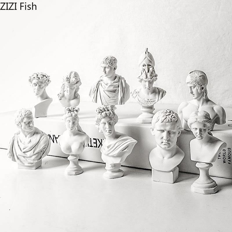 Creative Nordic Resin Human head Sculpture Imitation plaster Decorative ornaments Mini Greek mythology David Desktop crafts1
Creative Nordic Resin Human head Sculpture Imitation plaster Decorative ornaments Mini Greek mythology David Desktop crafts1