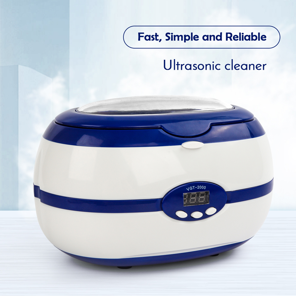 Nail Art Equipment Ultrasonic Sterilizer For Manicure Tools Professional Washing Jewelry Watch Ring Glasses