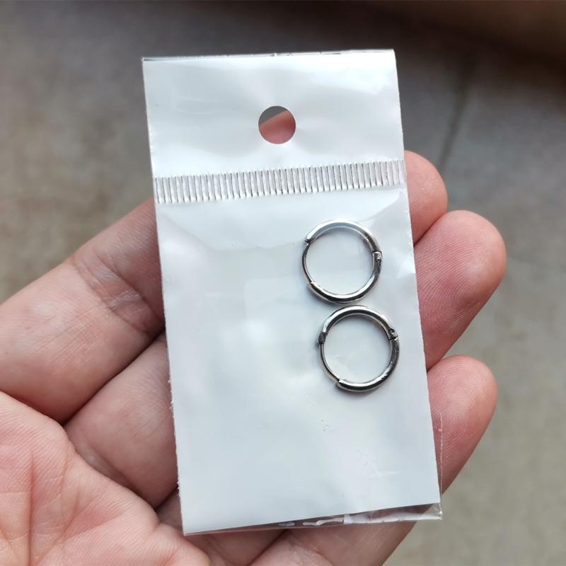 Size 13mm Small 1.6 Circular Hoop Earrings Ear Loop Smooth Ring Polishing 316 Stainless Steel Jewelry IP Plating Anti Allergy
Size 13mm Small 1.6 Circular Hoop Earrings Ear Loop Smooth Ring Polishing 316 Stainless Steel Jewelry IP Plating Anti Allergy