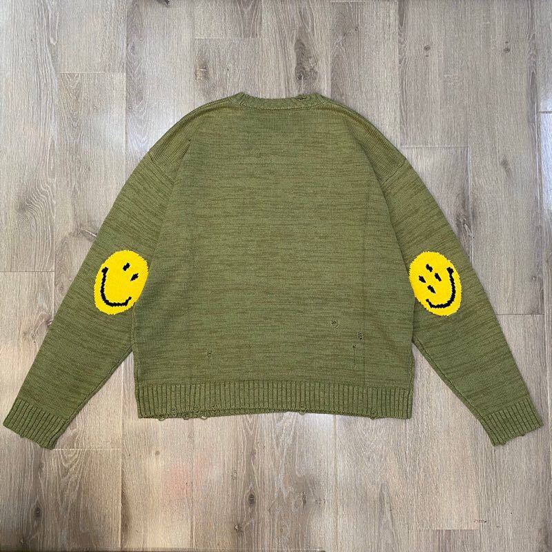 New 2021 Unisex Luxury Gentleman Cotton Kapital Smile Face Casual Sweaters Pullover Asian Over Size High Quality Drake #n408 C7ye
New 2021 Unisex Luxury Gentleman Cotton Kapital Smile Face Casual Sweaters Pullover Asian Over Size High Quality Drake #n408 C7ye
