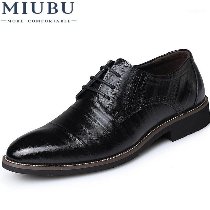 MIUBU Plus Size 38-45 Men Leather Dress Shoes Fashion Wedding Shoes Breathable Business Lace-up Flat Shoe Mens Oxfords1, Brown
MIUBU Plus Size 38-45 Men Leather Dress Shoes Fashion Wedding Shoes Breathable Business Lace-up Flat Shoe Mens Oxfords1, Brown