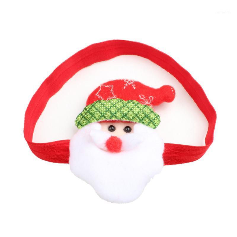 10pcs/lot Christmas Santa Headband For Girls Christmas gift Party DIY Hair Accessories Kids Headbands1