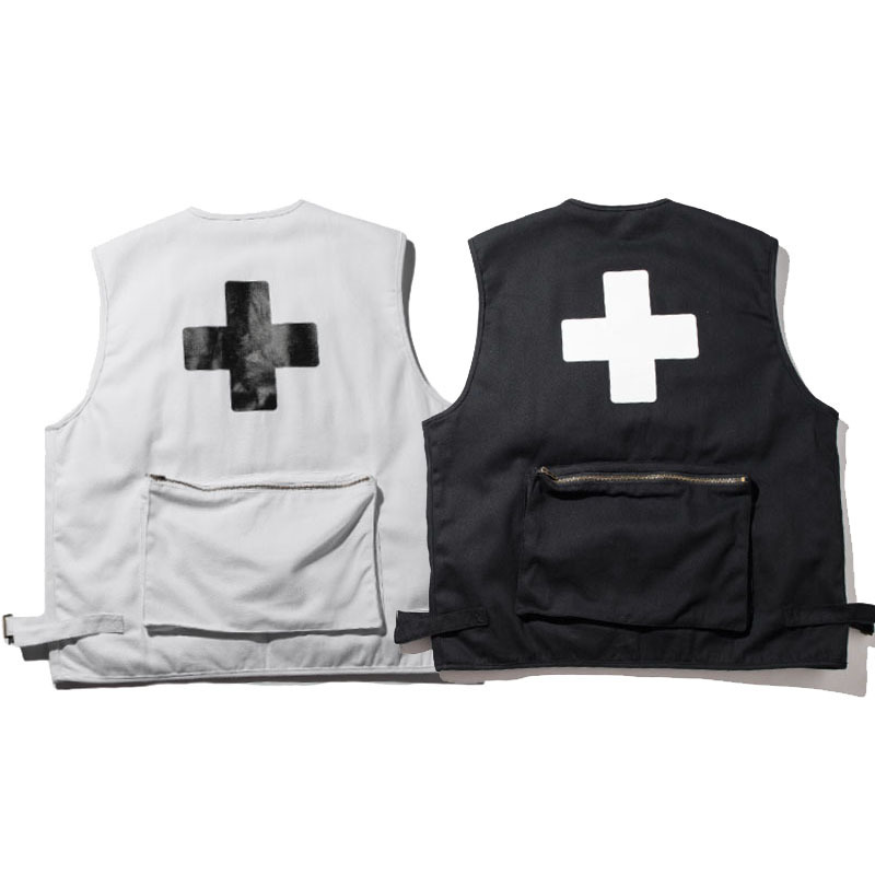 Places+Faces Sleeveless Jacket Men Women 1:1 High-Quality Autumn Winter Places Faces Jackets Fashion Hip Hop Places+Faces Jacket T200502